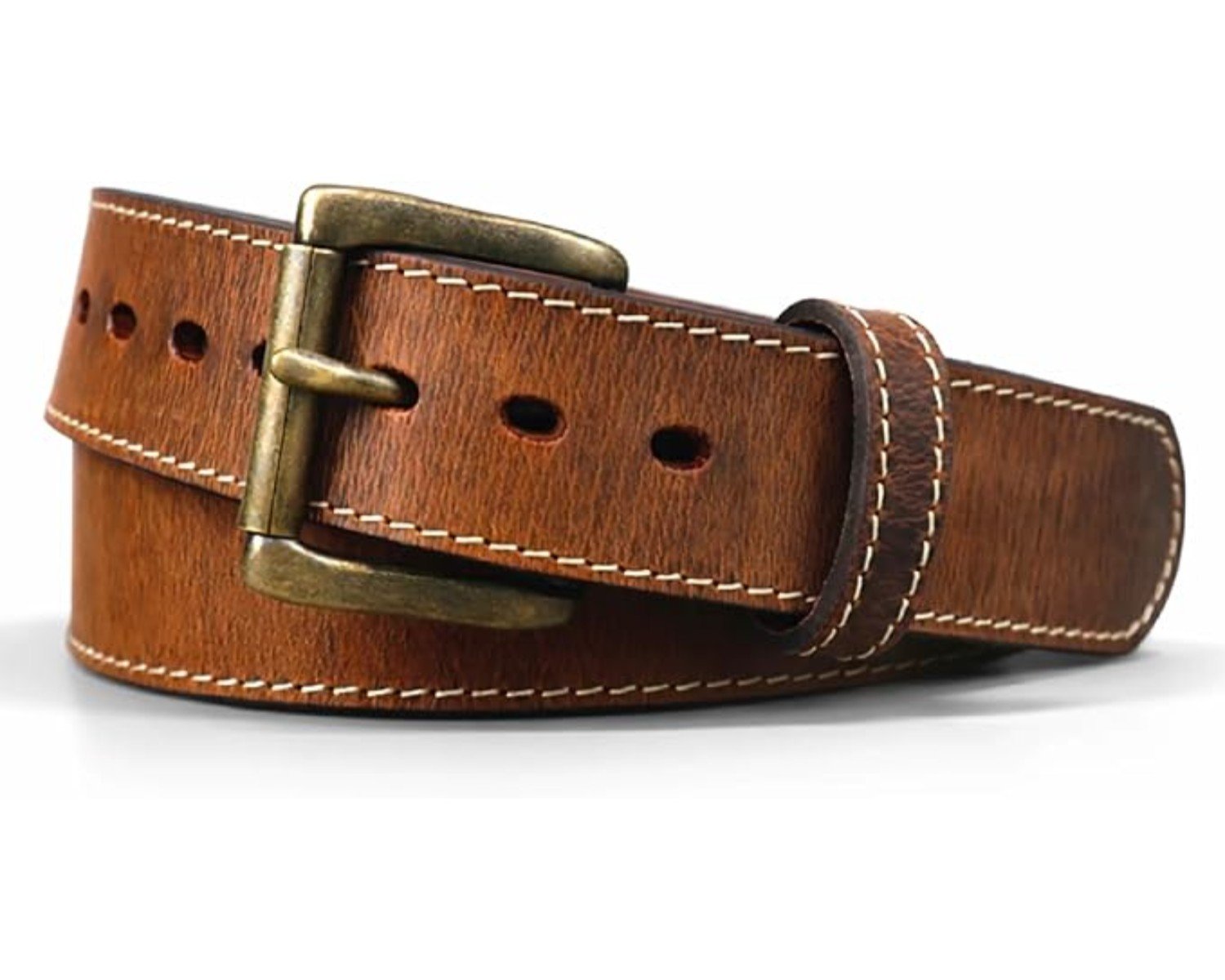 Mens Leather Belt for Work
